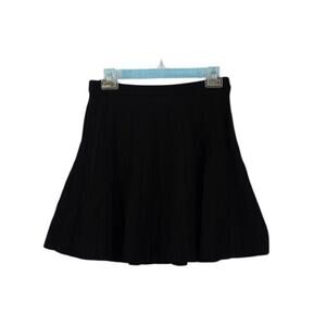 A New Day Black Knit Skirt Size Medium
